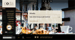 Desktop Screenshot of codarestaurant.cz